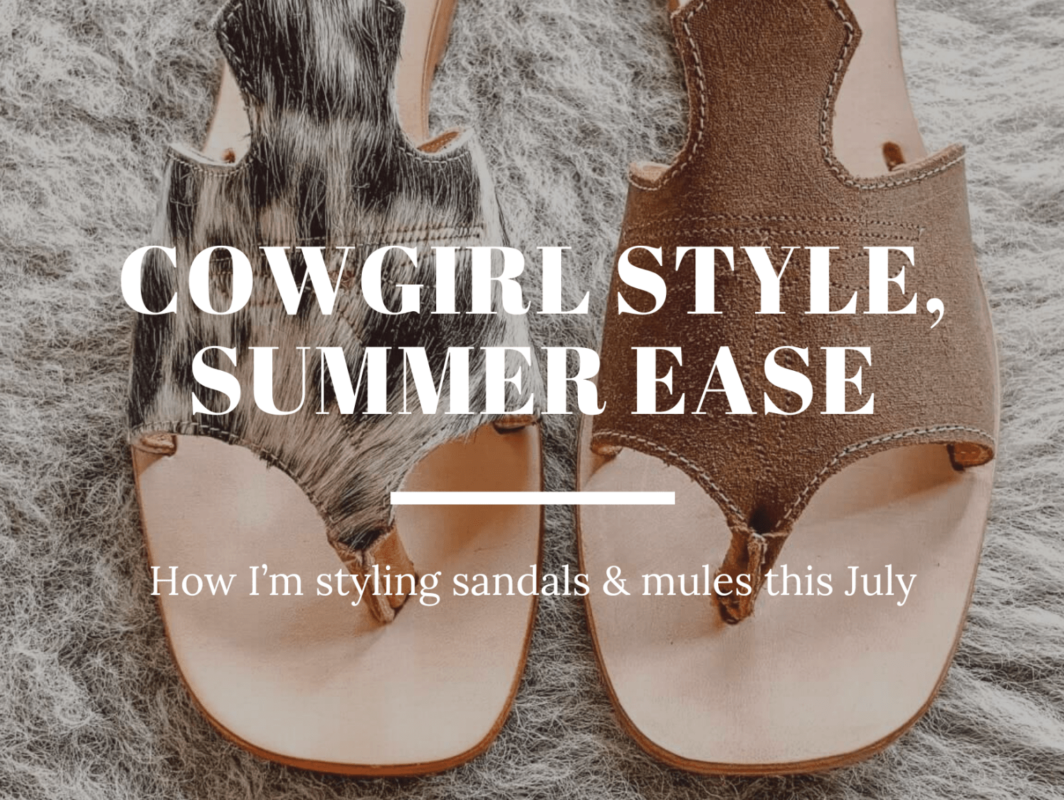 Cowgirl Summer Style Guide: From Sunrise to Sundown - Stiefeld Boots