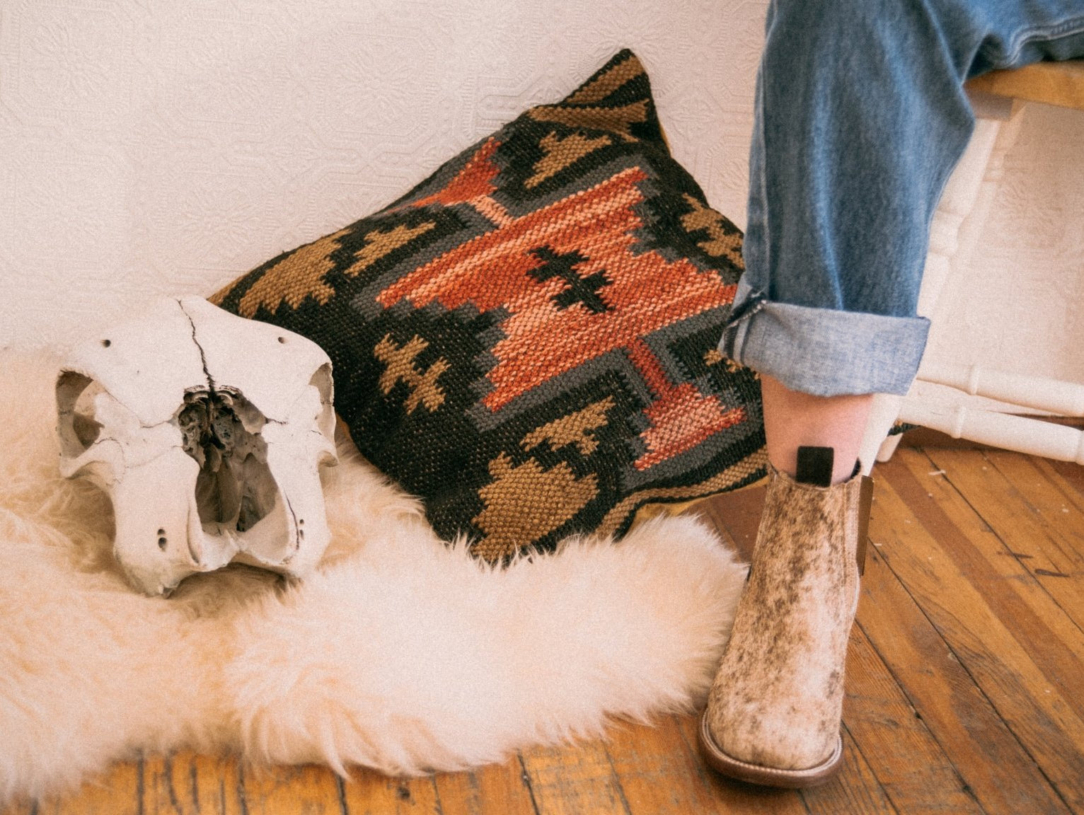 Hair-on-Hide in Earth Tones: Hair-on-Hide in Earth Tones: The Perfect Neutral StatementA Western Neutral You’ll Never Get Tired Of