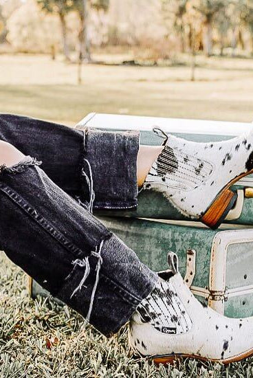The Aurora Cowhide Boots - Women's Western Wear - Stiefeld Boots