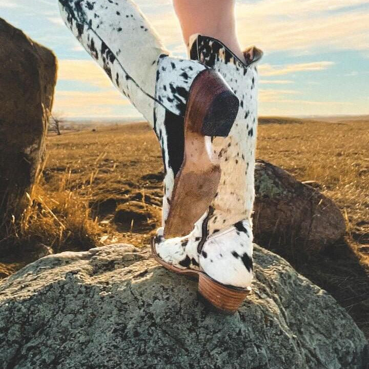 The Lorraine Cowhide KneeHigh Boots - Stiefeld Boots