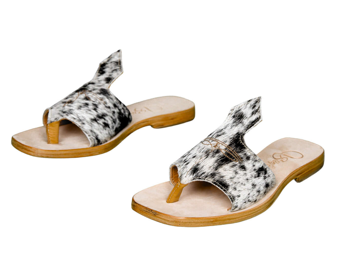 Cowhide leather sandals review