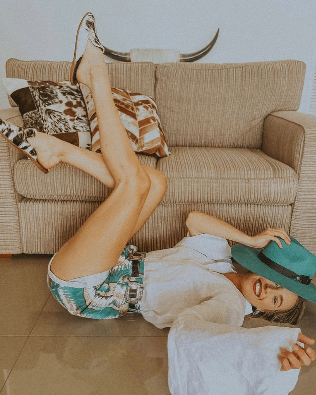 Abby Cowhide Mules - Women's Western Wear