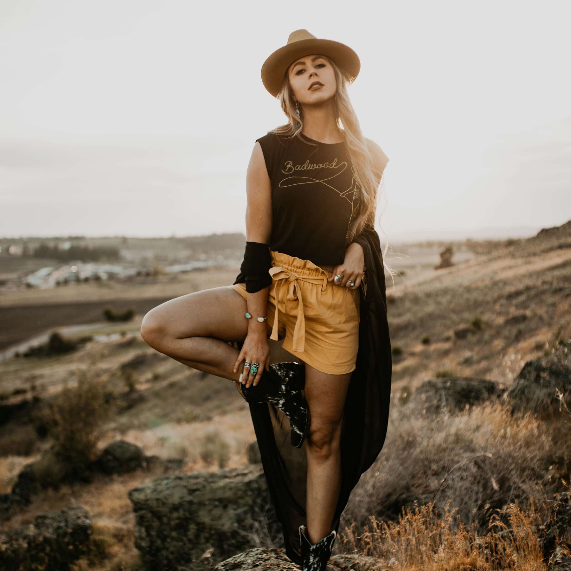 Loretta hair-on hide cowhide boots in snip toe shape and zipper on the side
