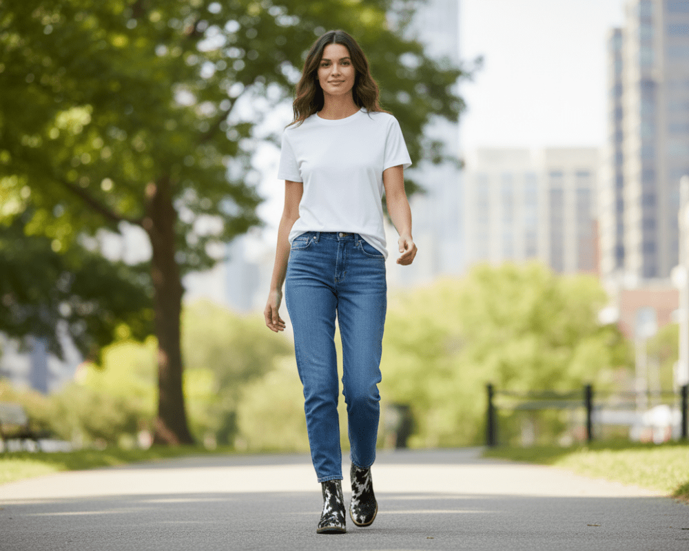 Aurora City Sole Boots - Size 7