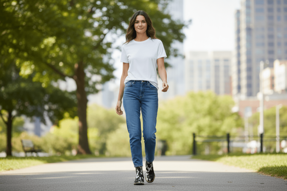 Aurora City Sole Boots - Size 7