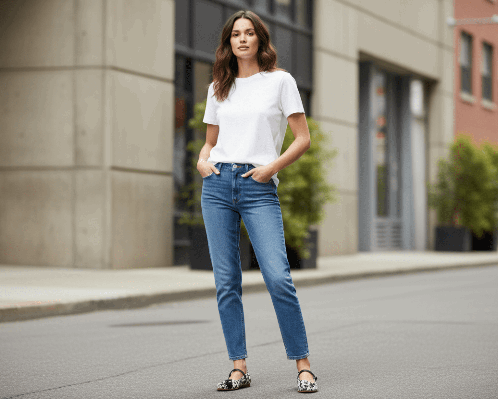 stiefeld black and white cowhide mary jane leather sole