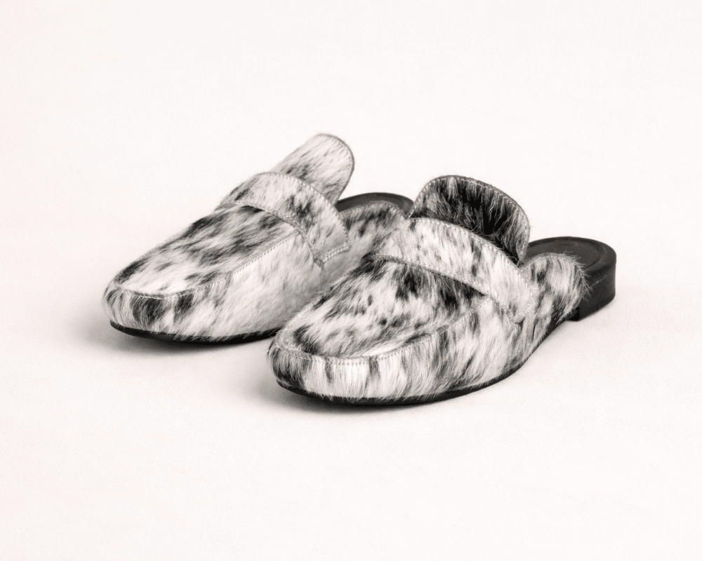 Cleo Hair on Hide Mule - PREORDER - Stiefeld Boots