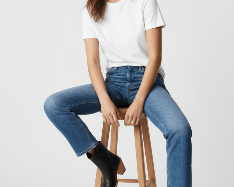 Jolene High Heel Boots – Outlaw Black Leather