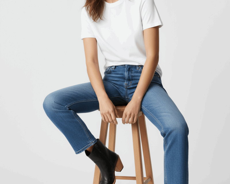 Jolene High Heel Boots – Outlaw Black Leather