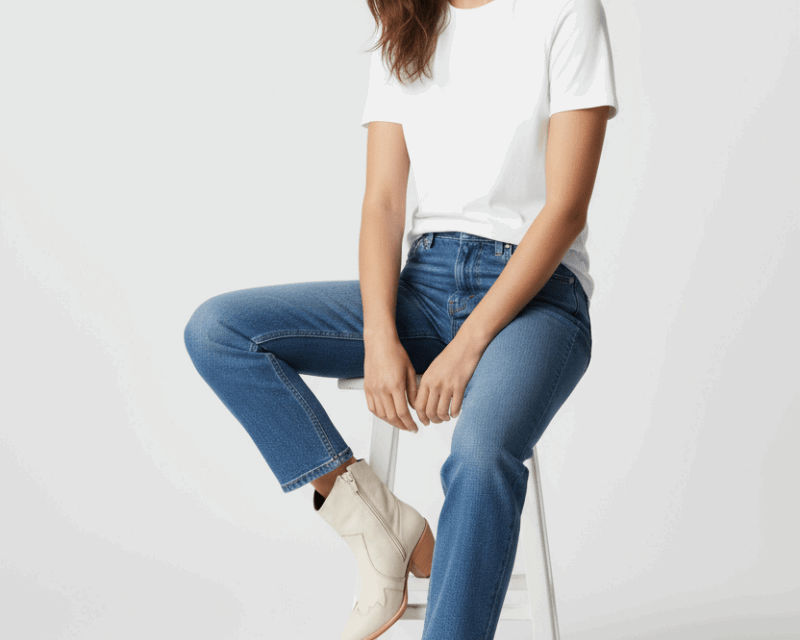 Jolene High Heel Boots – Pearl White Crackled Leather