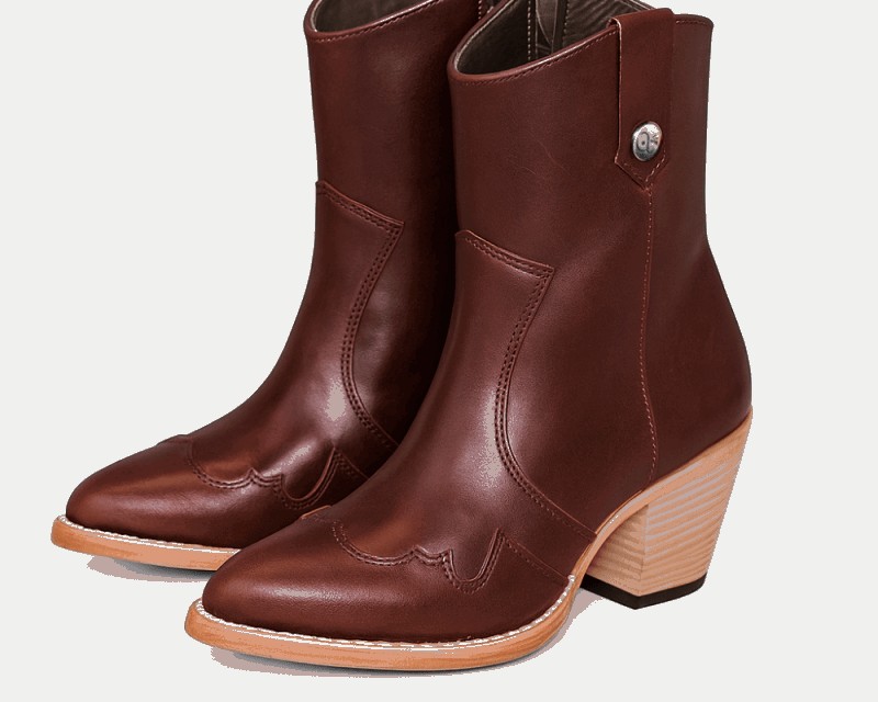 Jolene High Heel Boots – Saloon Merlot - Stiefeld Boots