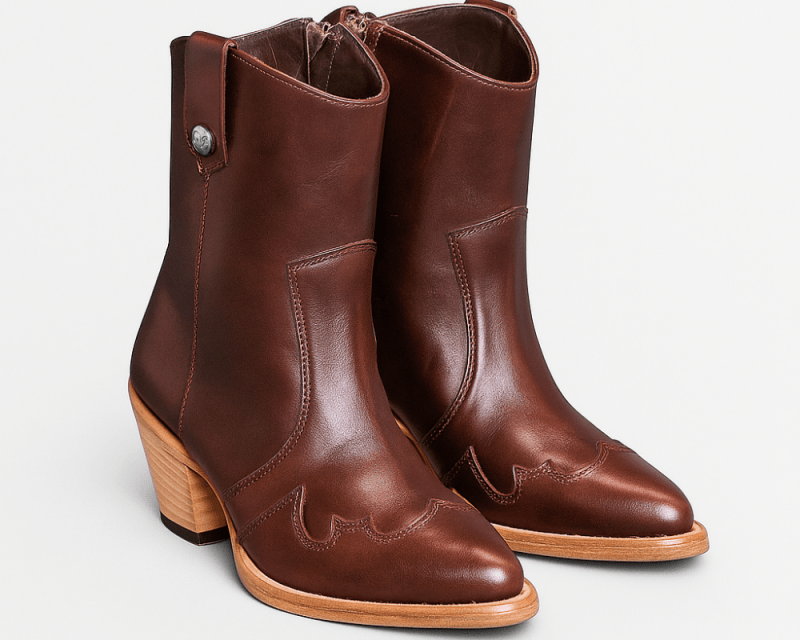 Jolene High Heel Boots – Saloon Merlot - Stiefeld Boots