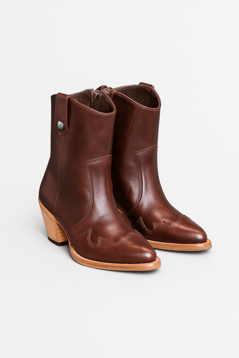 Jolene High Heel Boots – Saloon Merlot - Stiefeld Boots