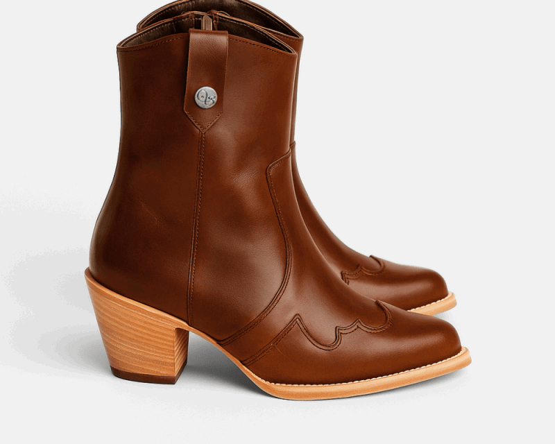 Jolene High Heel Boots – Tobacco Dust - Stiefeld Boots