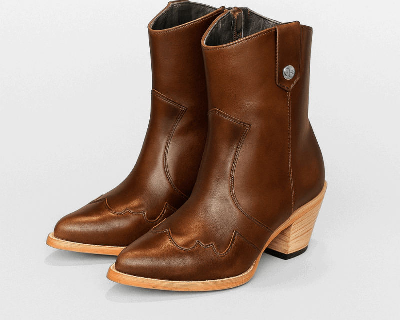 Jolene High Heel Boots – Tobacco Dust - Stiefeld Boots