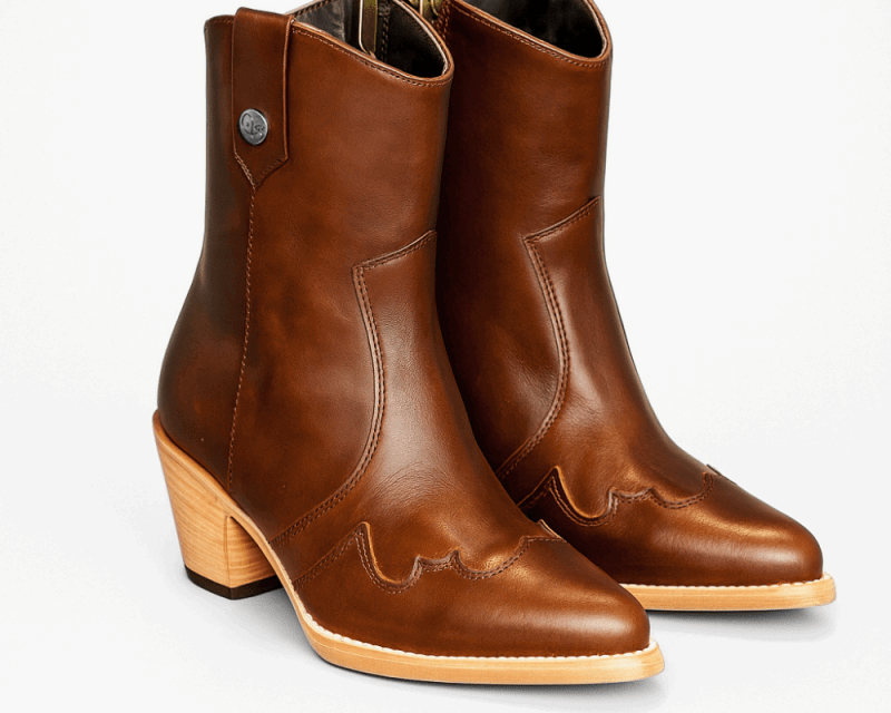 Jolene High Heel Boots – Tobacco Dust - Stiefeld Boots
