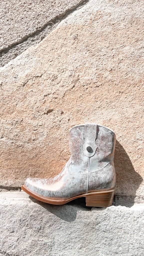 Loretta Metallic Rosegold Edition – Snip Toe - Stiefeld Boots