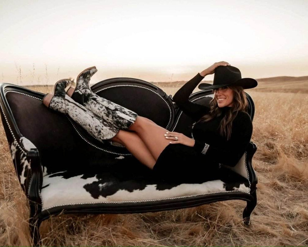 Lorraine Hair-on Hide Boots – Limited Edition Preorder – Women’s Tall Cowgirl Boots
