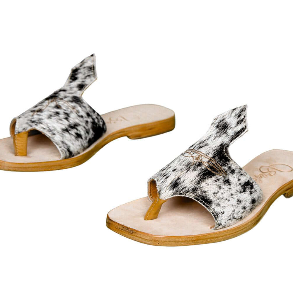 Luciana cowhide sandals stiefeld boots review