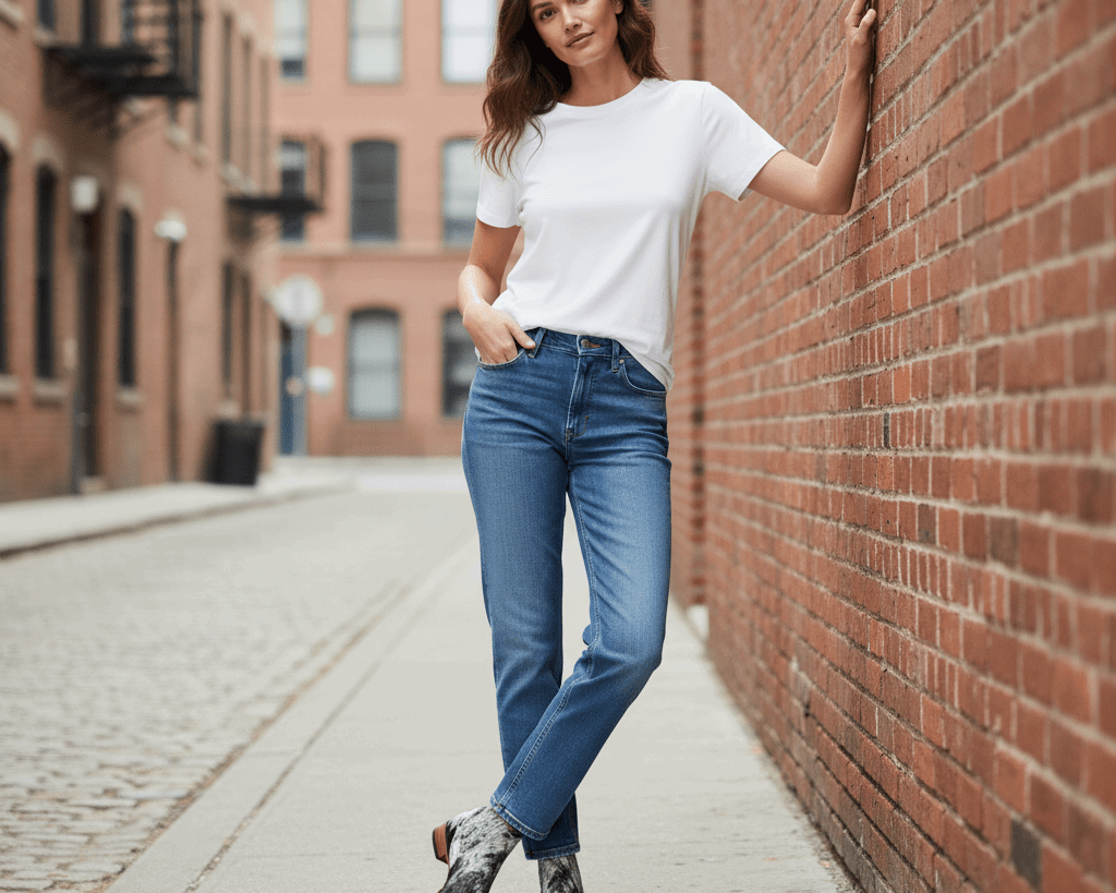 The Aurora Cowhide Boots – Size 10.5 US