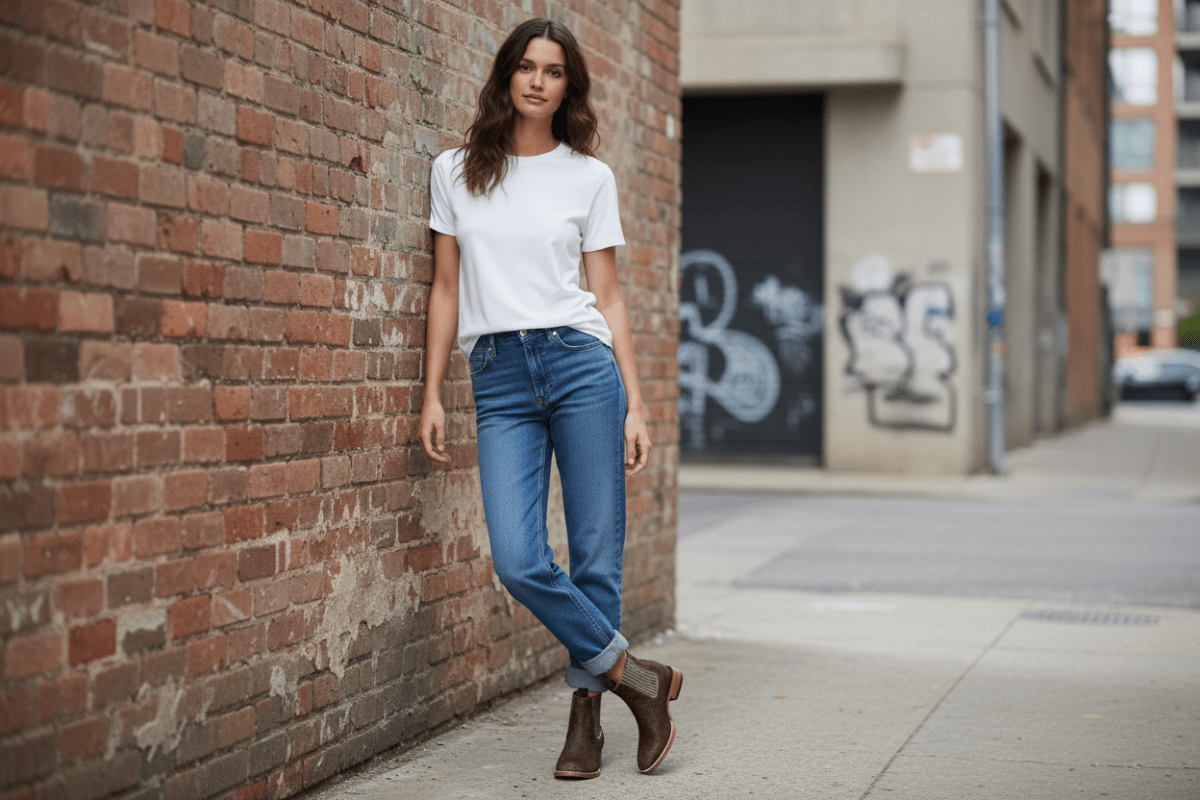 The Aurora Cowhide Boots – Size 10.5 US