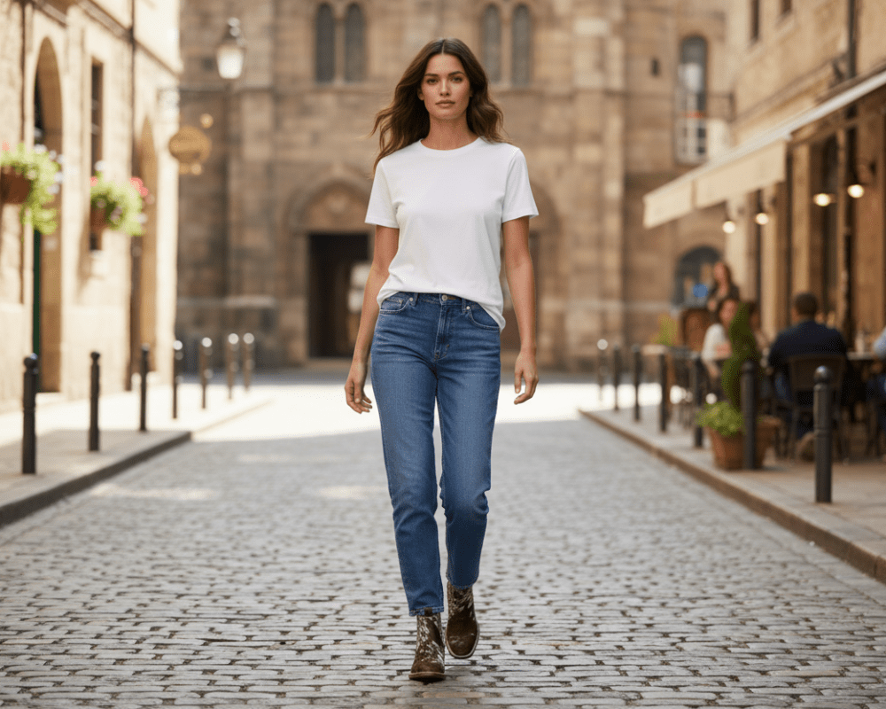 The Aurora Cowhide Boots – Size 5.5 US