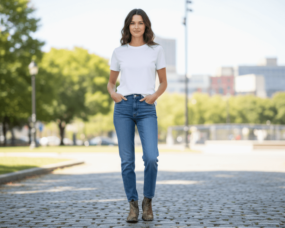 The Aurora Cowhide Boots – Size 8 US