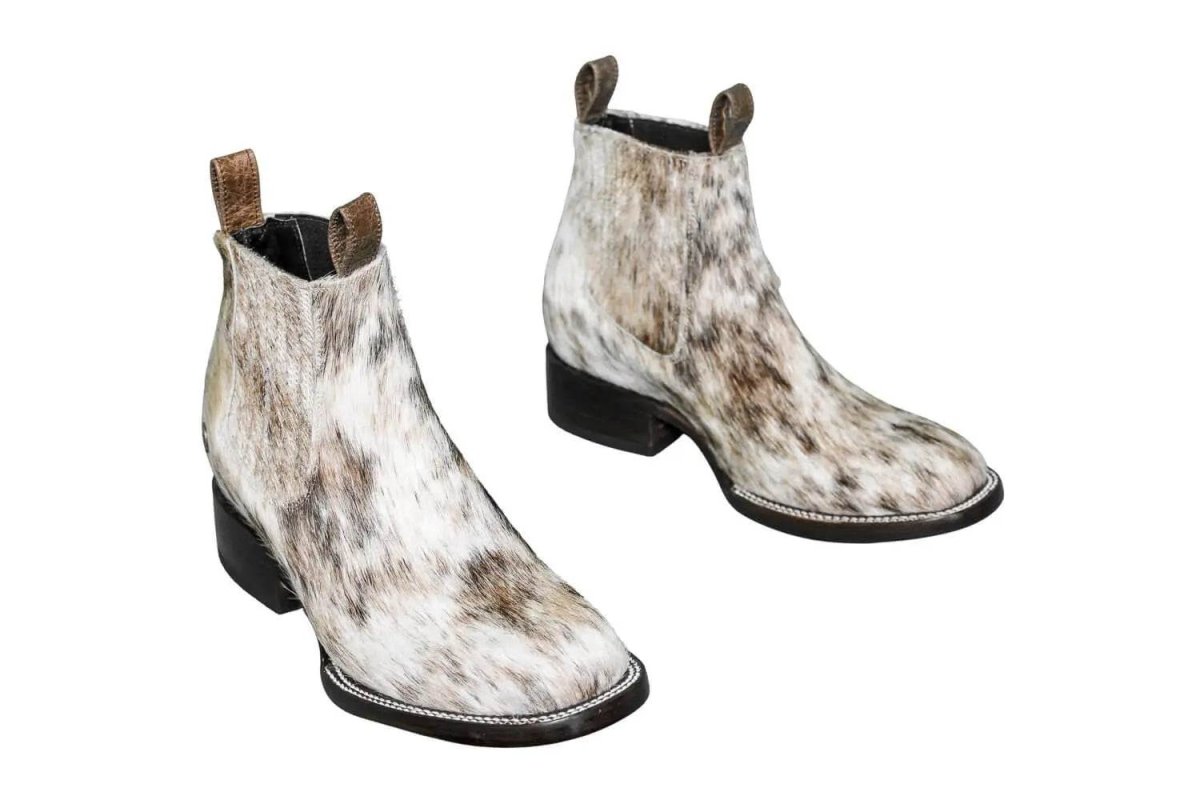 The Aurora Hair - on hide ankle boots - Size 8.5 - Stiefeld Boots