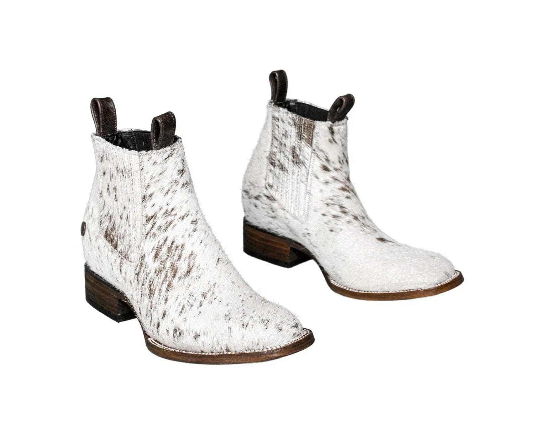 Aurora Cowhide Boots – Size 10 – Handmade Western Boots for Women