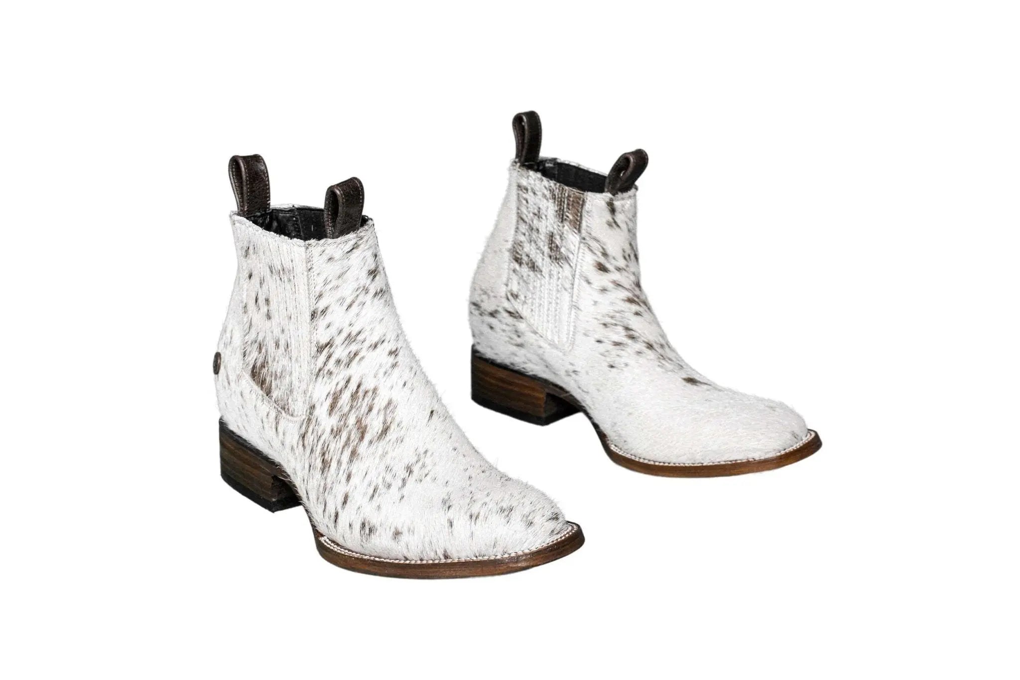 Aurora Cowhide Boots – Size 10 – Handmade Western Boots for Women