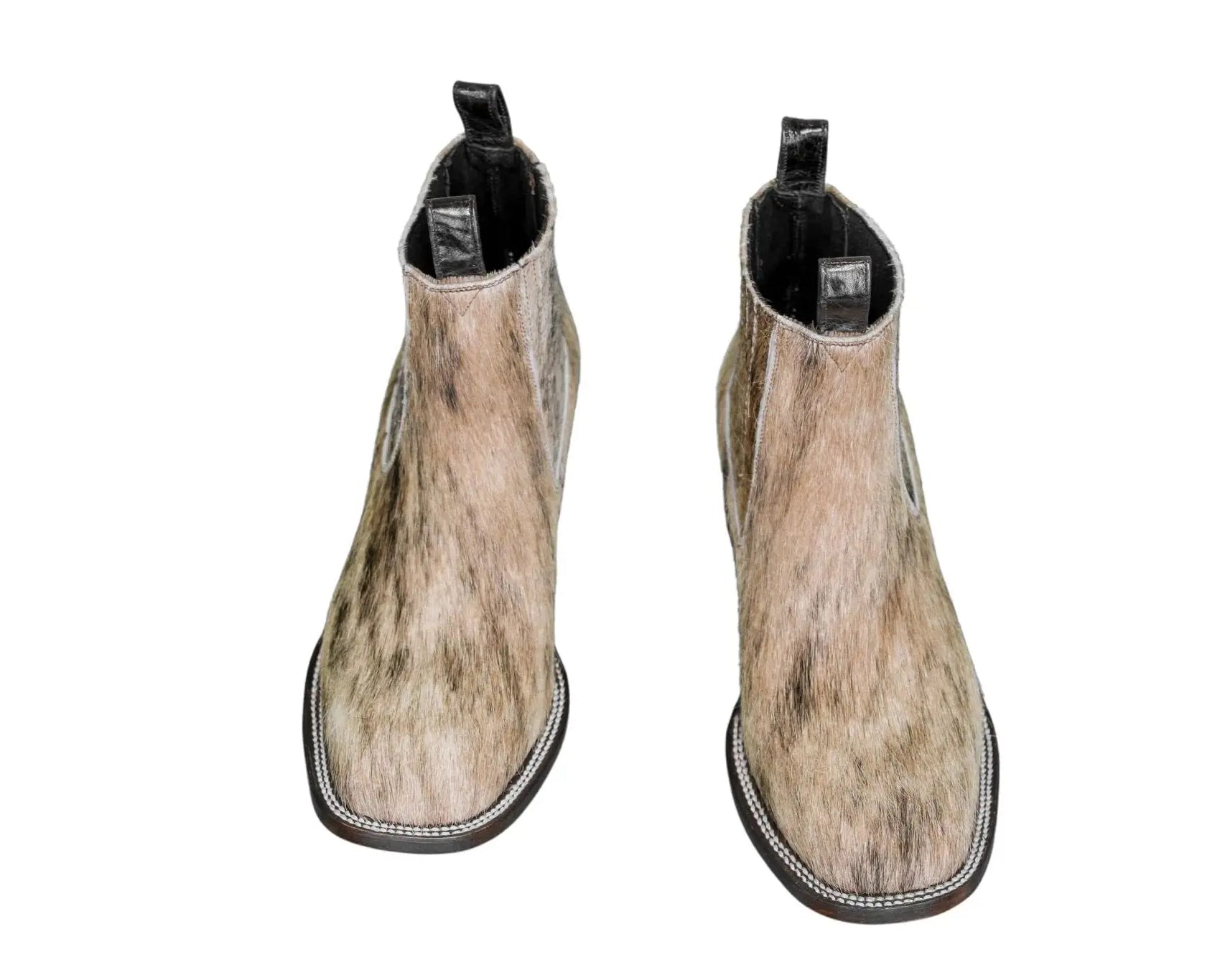 Aurora Cowhide Boots – Size 10 – Handmade Western Boots for Women