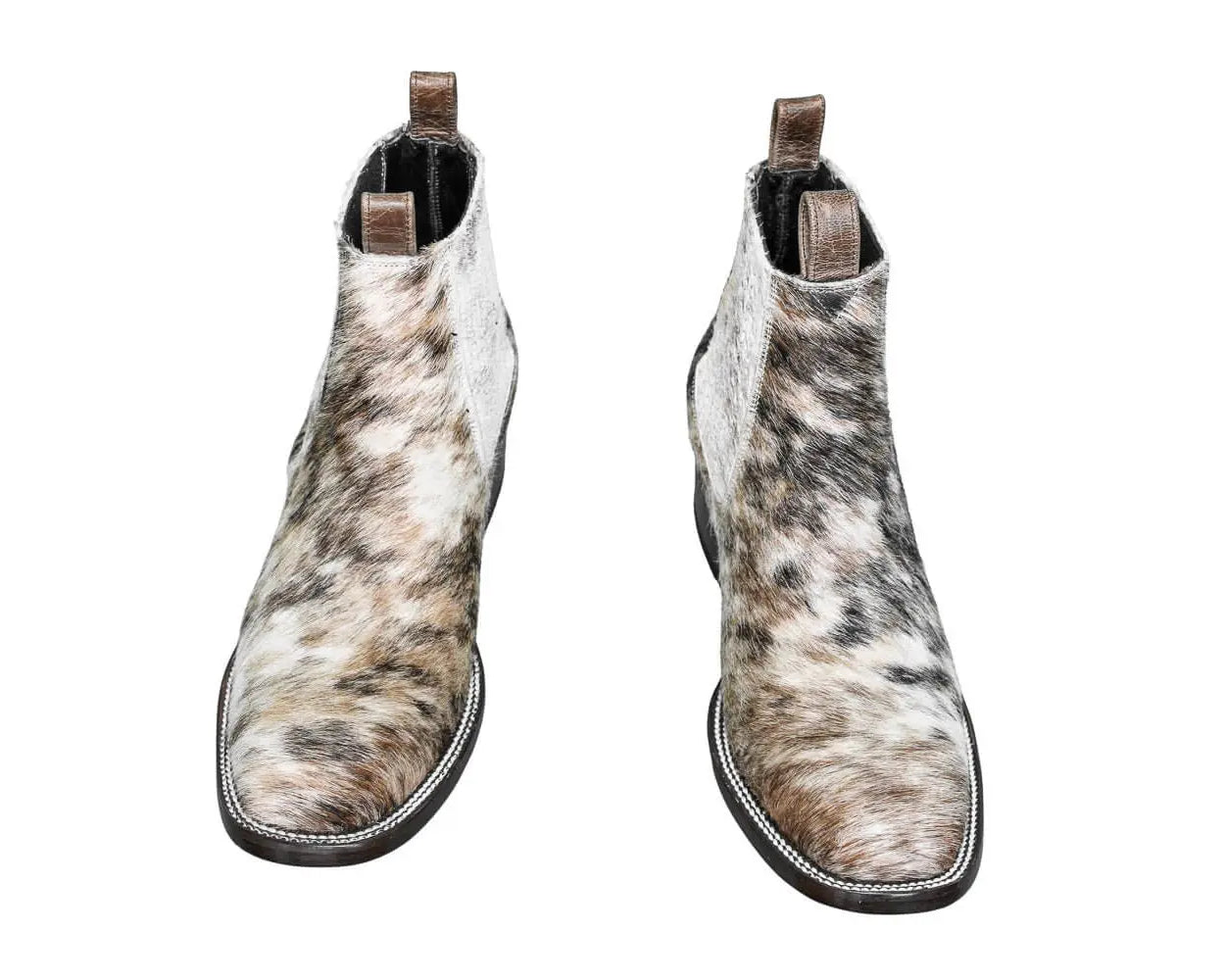 Aurora Cowhide Boots – Size 10 – Handmade Western Boots for Women