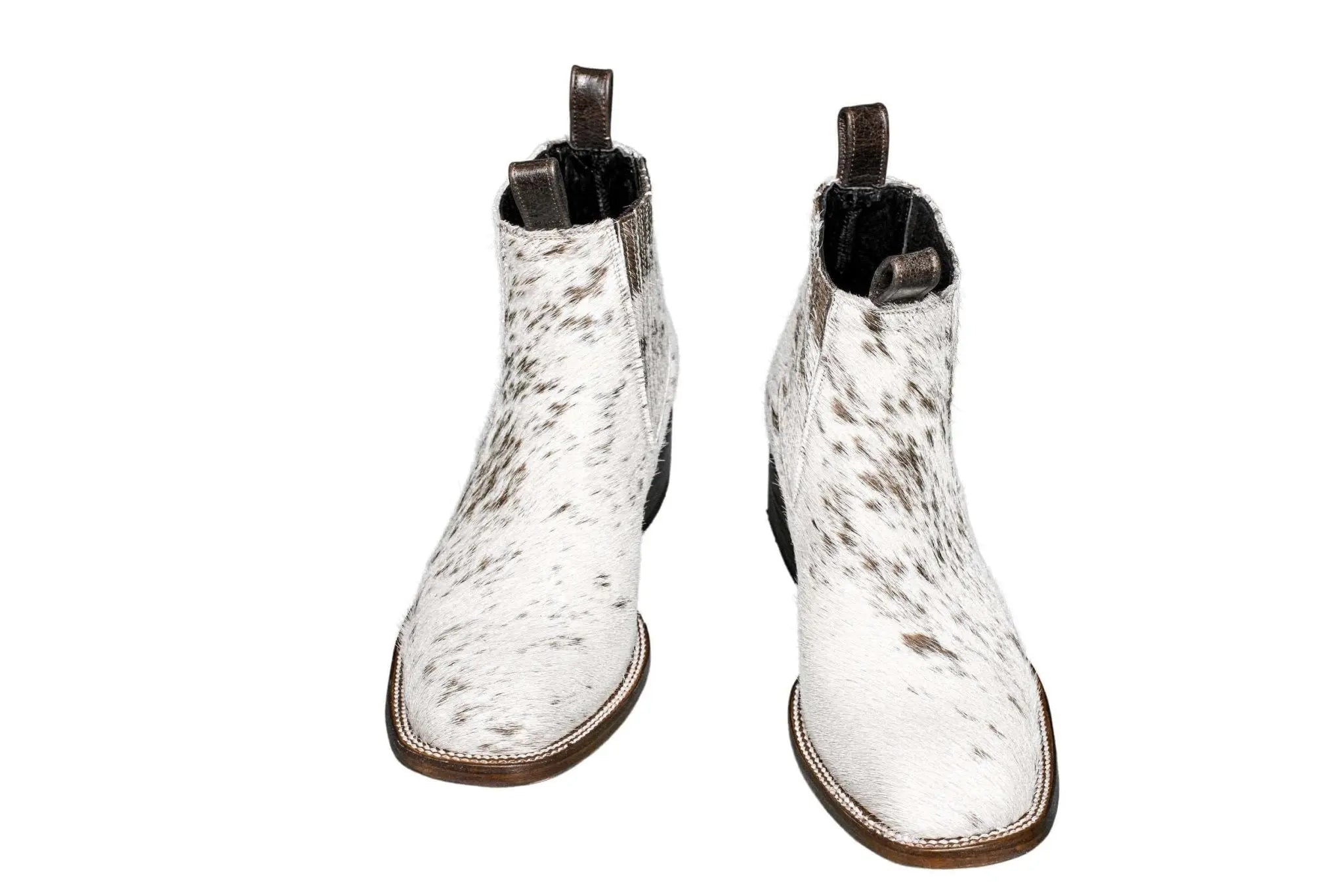 Aurora Cowhide Boots – Size 10 – Handmade Western Boots for Women