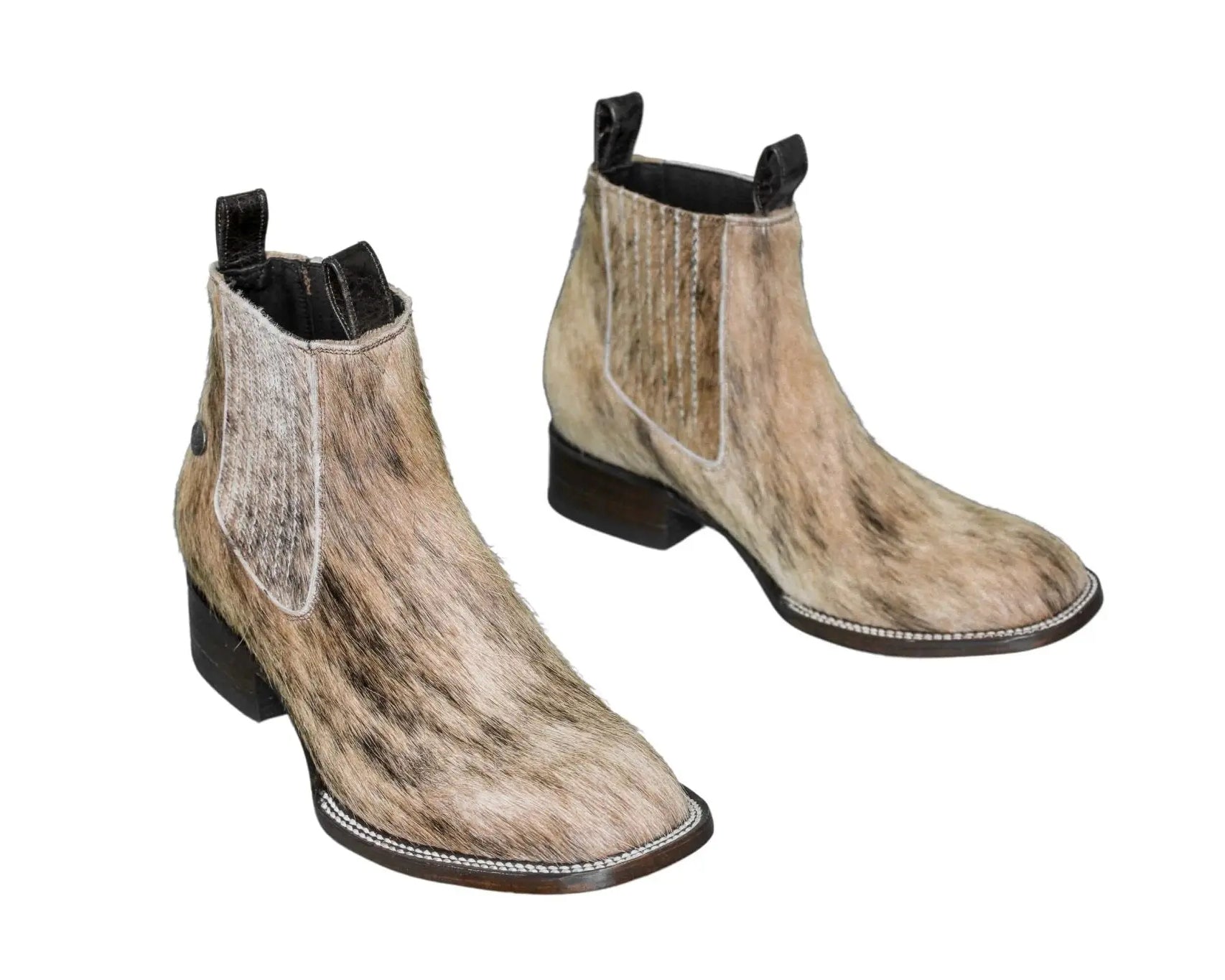 Aurora Cowhide Boots – Size 10 – Handmade Western Boots for Women