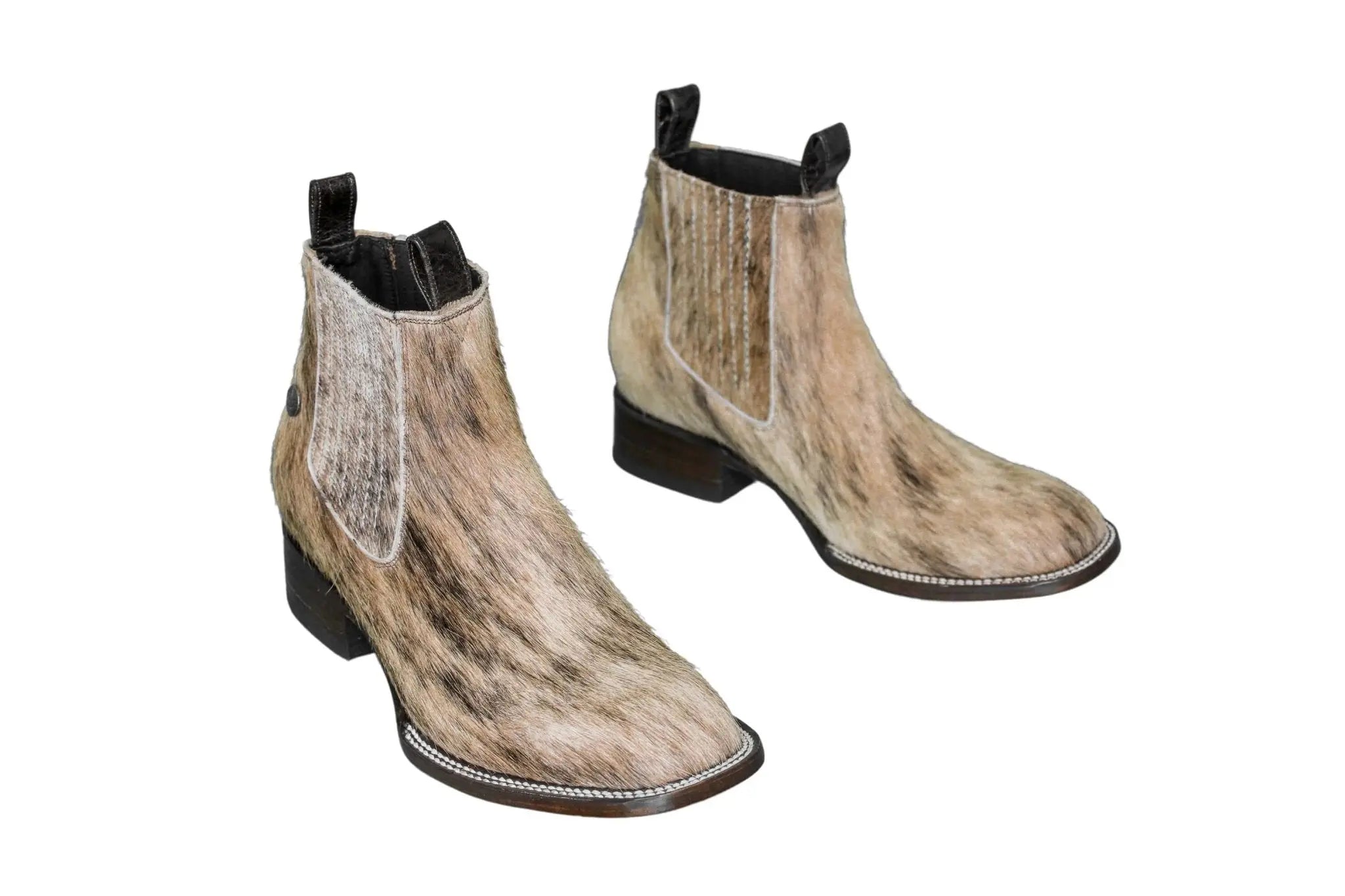 Aurora Cowhide Boots – Size 10 – Handmade Western Boots for Women