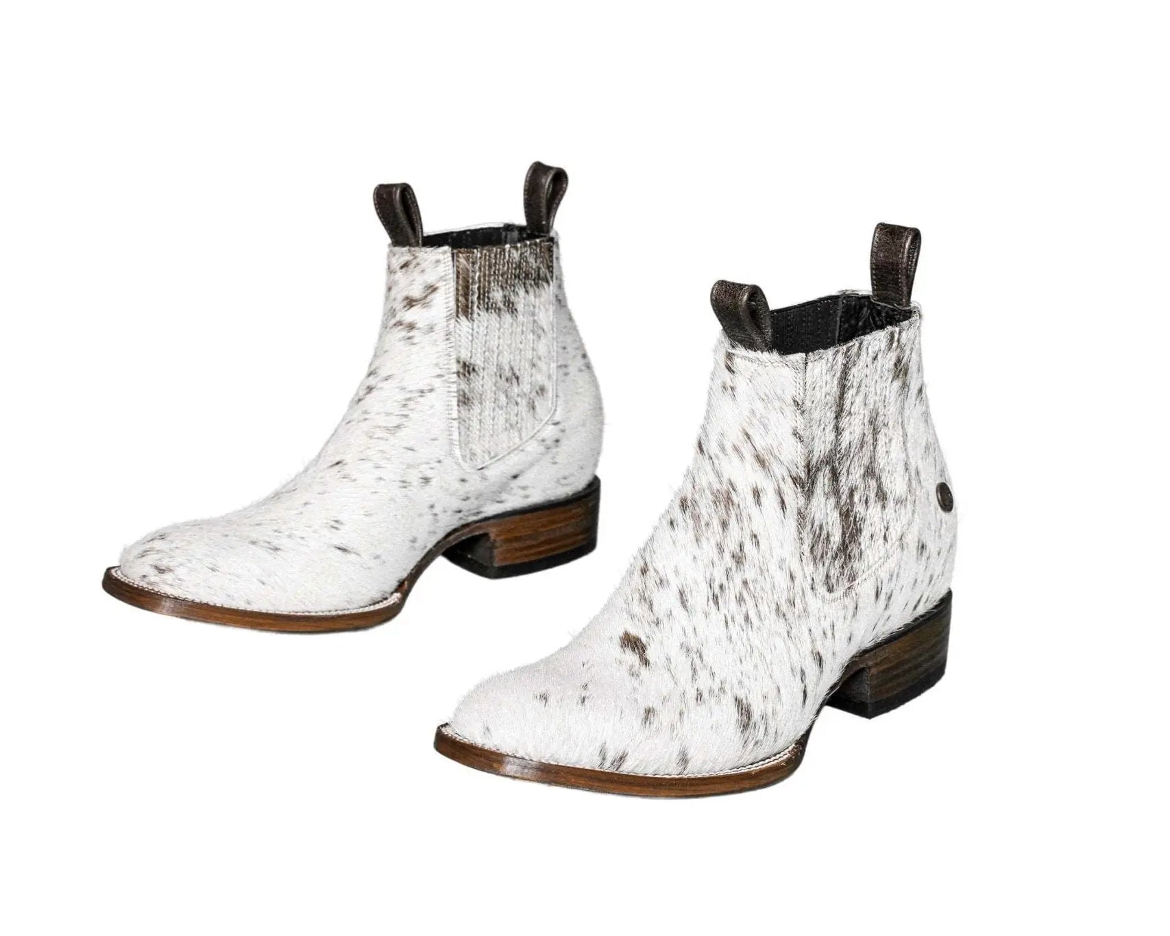 Aurora Cowhide Boots – Size 10 – Handmade Western Boots for Women