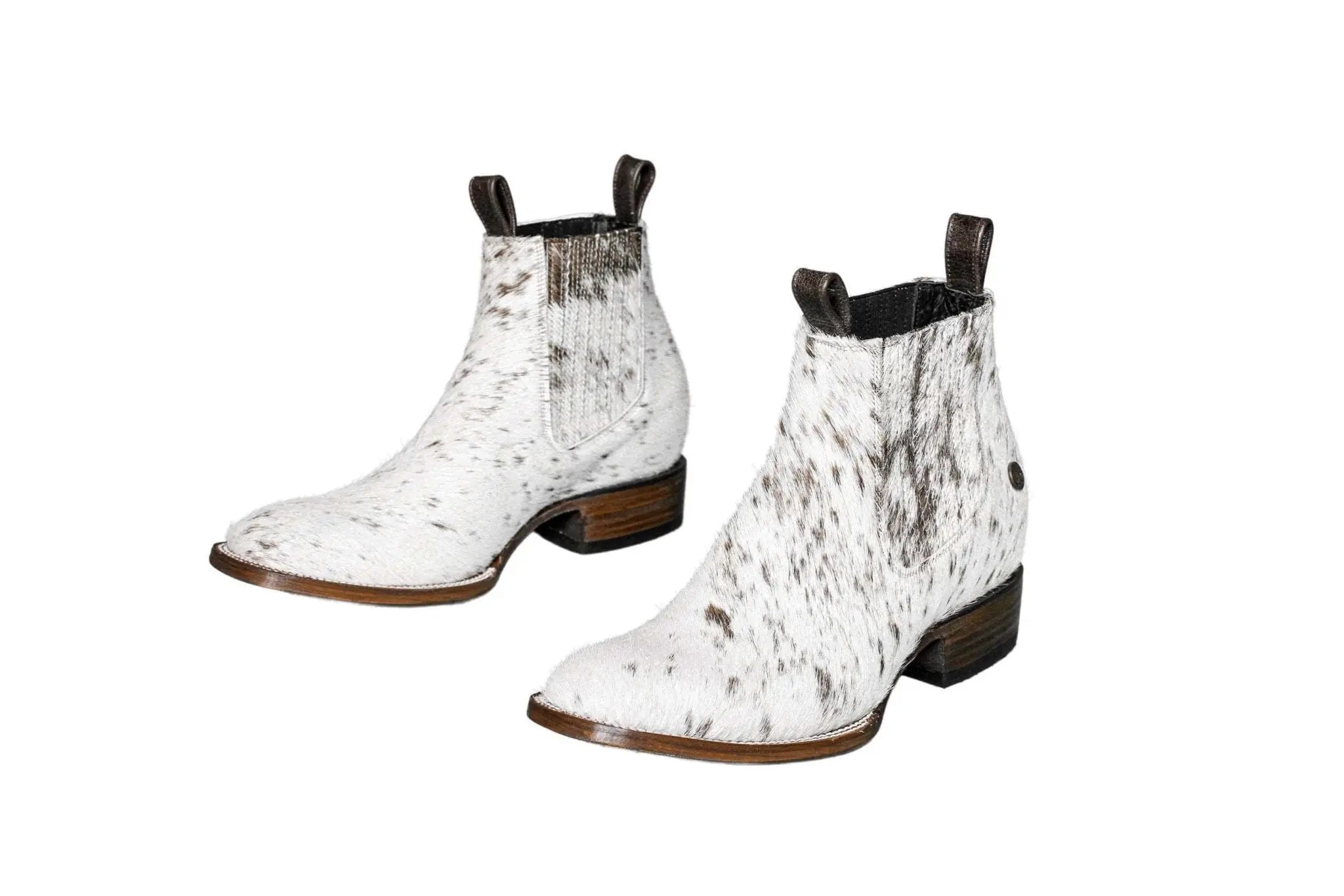 Aurora Cowhide Boots – Size 10 – Handmade Western Boots for Women