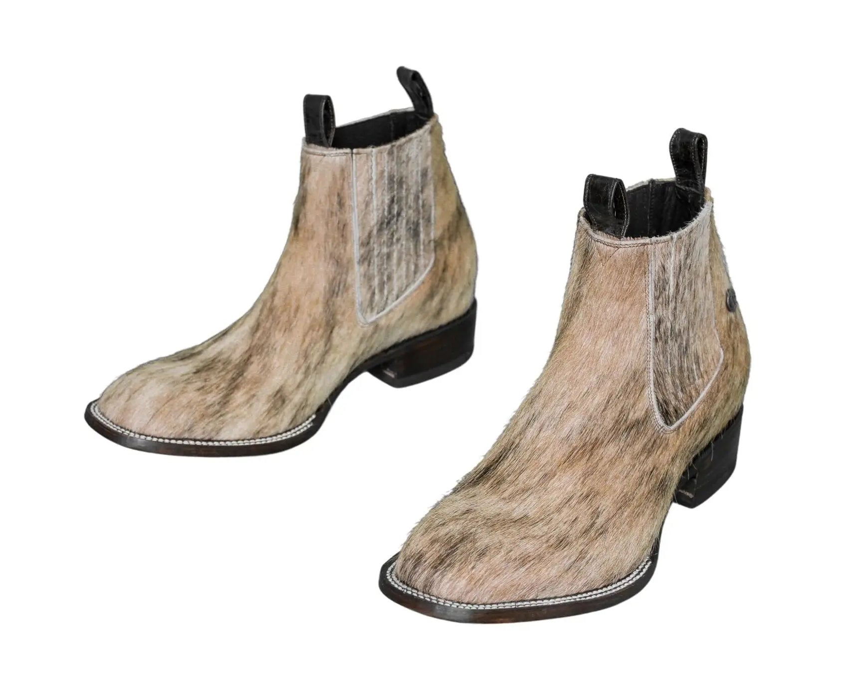 Aurora Cowhide Boots – Size 10 – Handmade Western Boots for Women