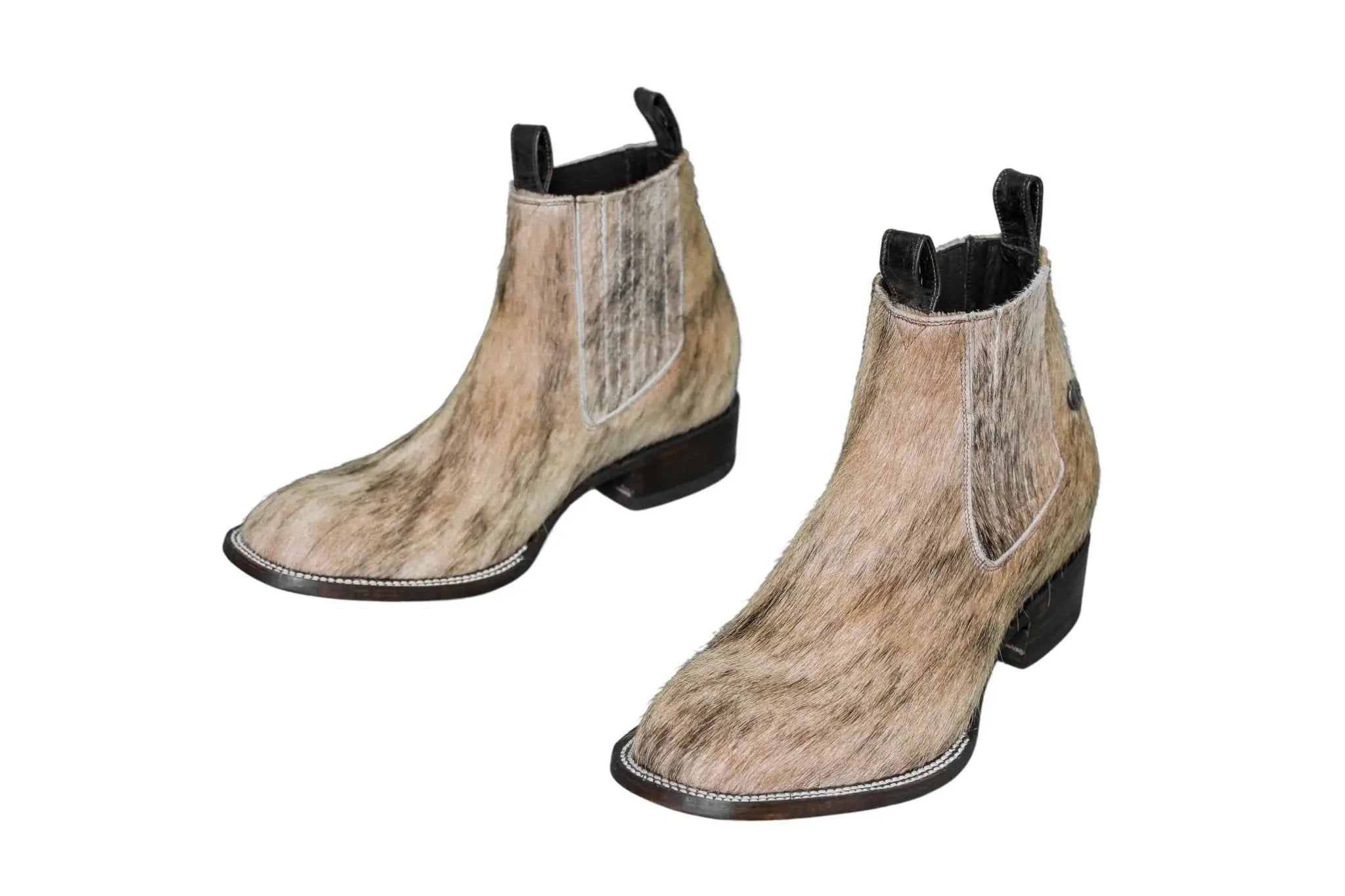 Aurora Cowhide Boots – Size 10 – Handmade Western Boots for Women
