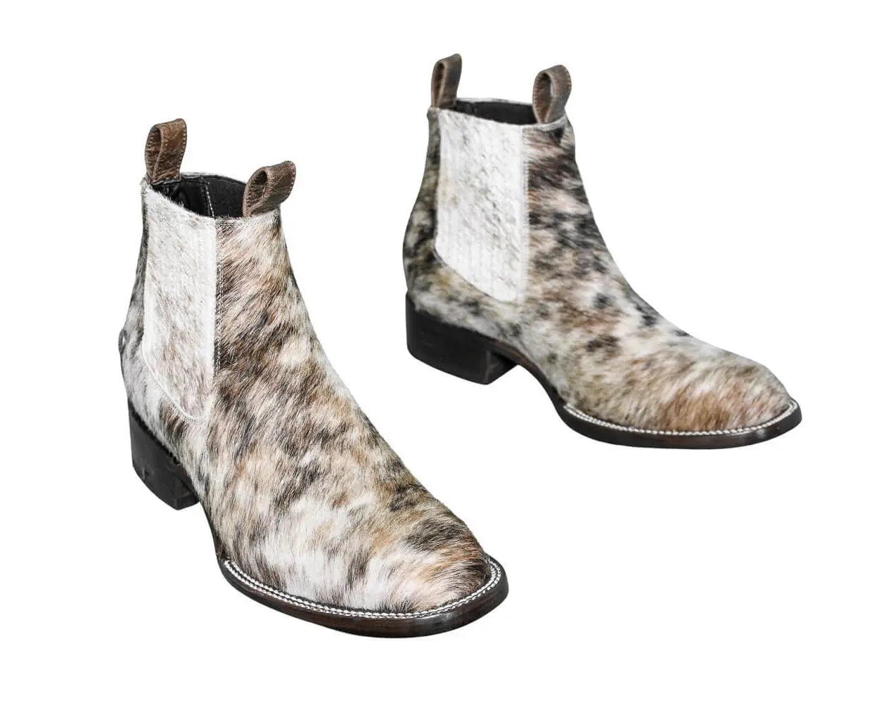 Aurora Cowhide Boots – Size 10 – Handmade Western Boots for Women