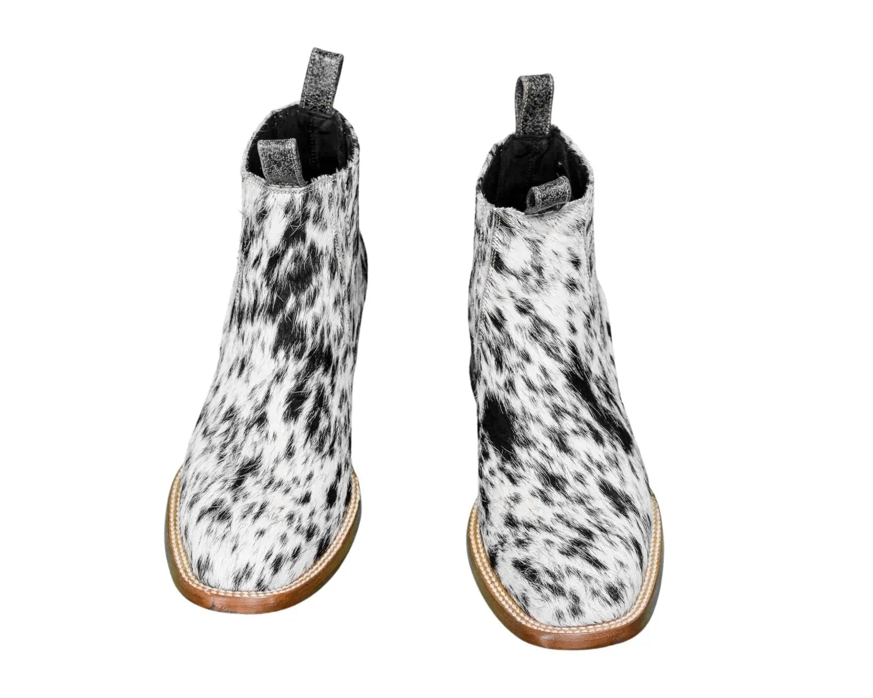 Aurora Cowhide Boots – Size 10.5 – Handmade Western Boots for Women