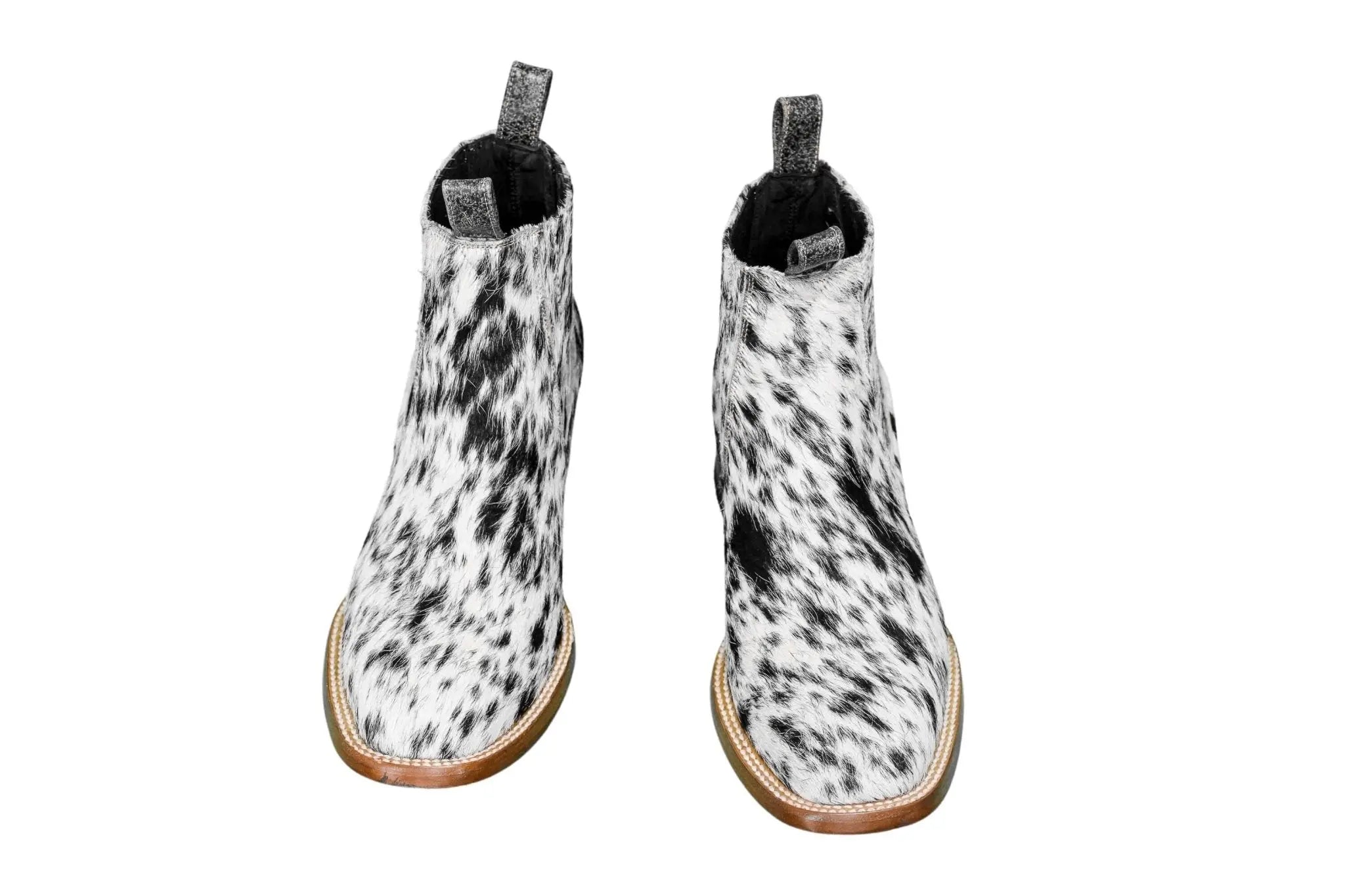 Aurora Cowhide Boots – Size 10.5 – Handmade Western Boots for Women