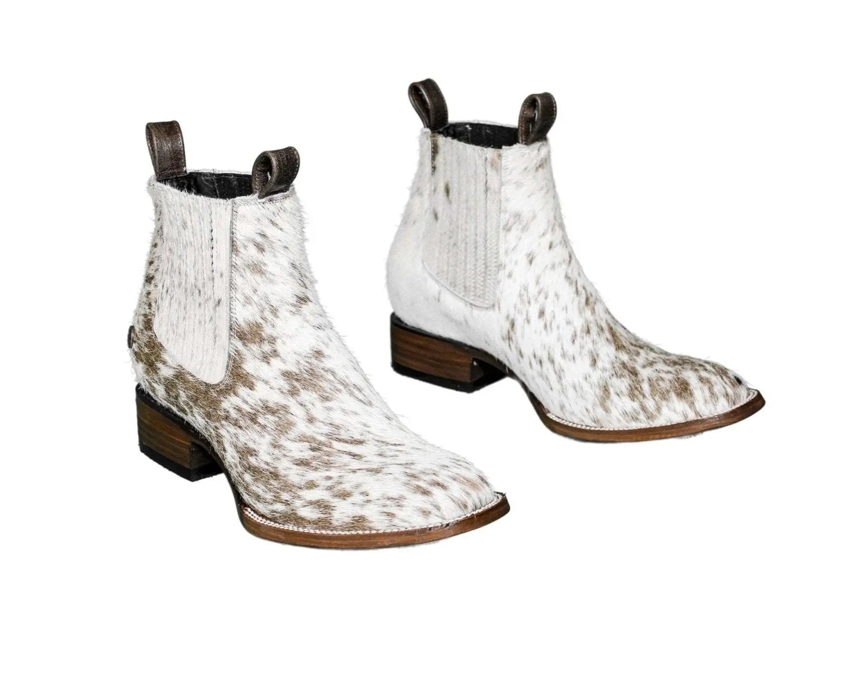 Aurora Cowhide Boots – Size 10.5 – Handmade Western Boots for Women