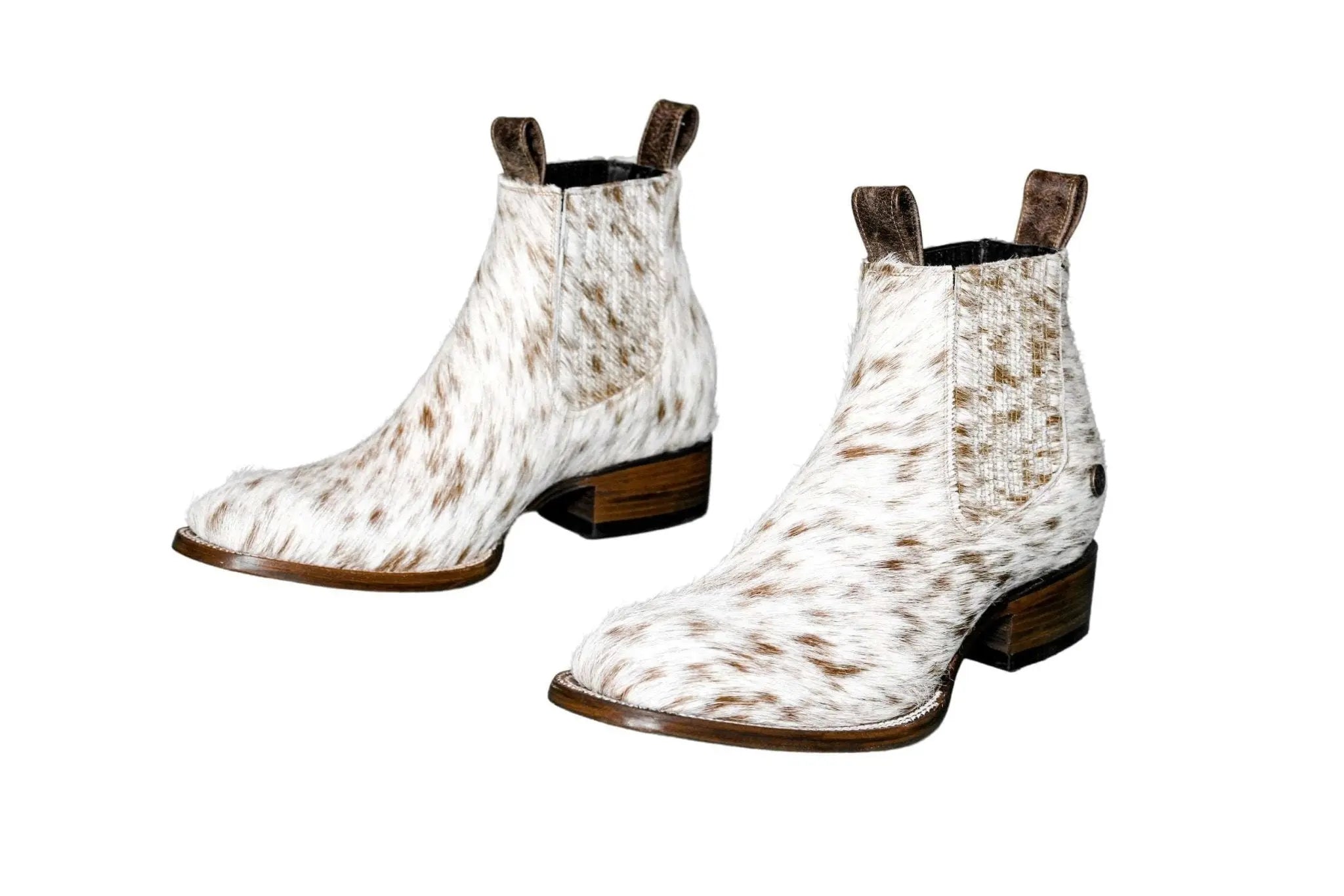 Aurora Cowhide Boots – Size 10.5 – Handmade Western Boots for Women