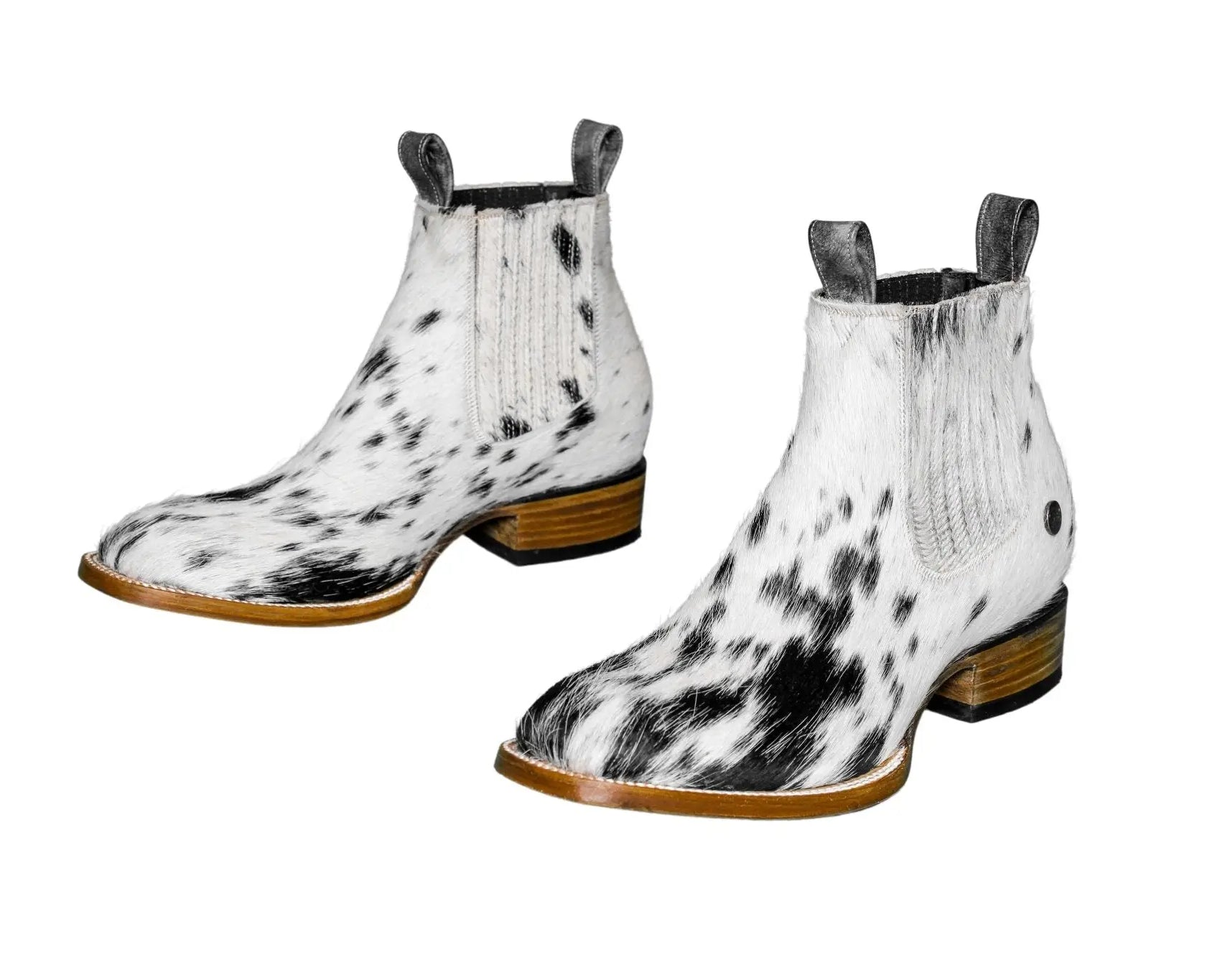 Aurora Cowhide Boots – Size 10.5 – Handmade Western Boots for Women