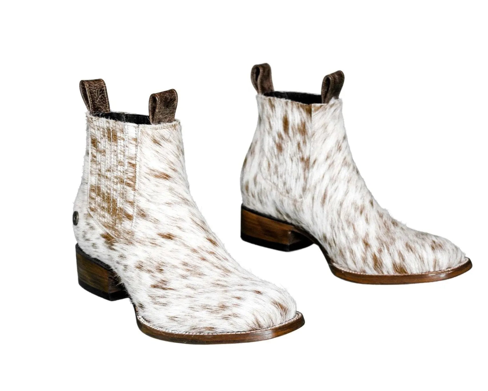 Aurora Cowhide Boots – Size 10.5 – Handmade Western Boots for Women