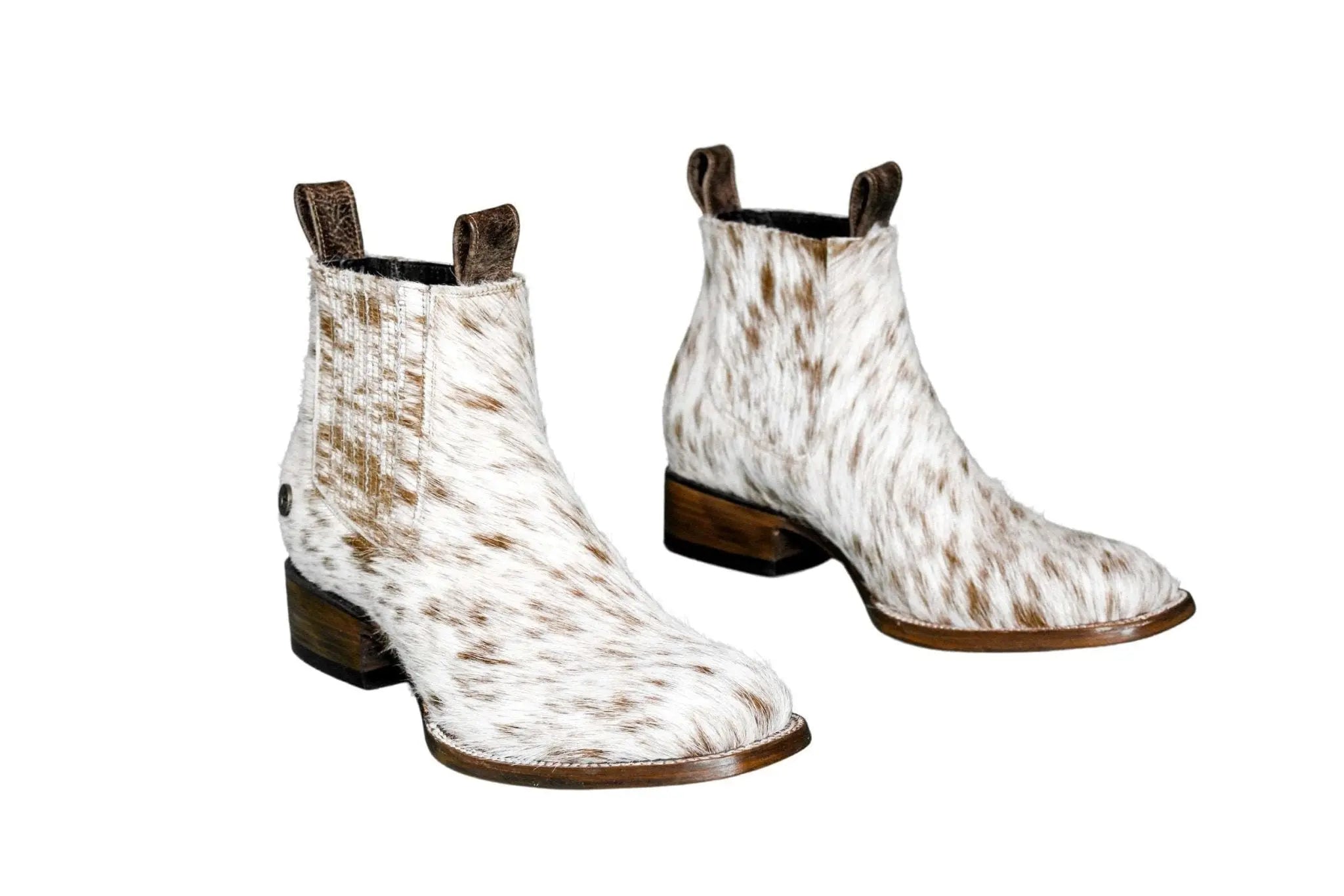 Aurora Cowhide Boots – Size 10.5 – Handmade Western Boots for Women