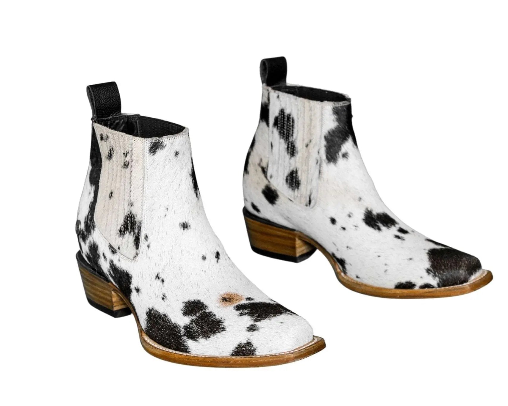 Aurora Cowhide Boots – Size 10.5 – Handmade Western Boots for Women