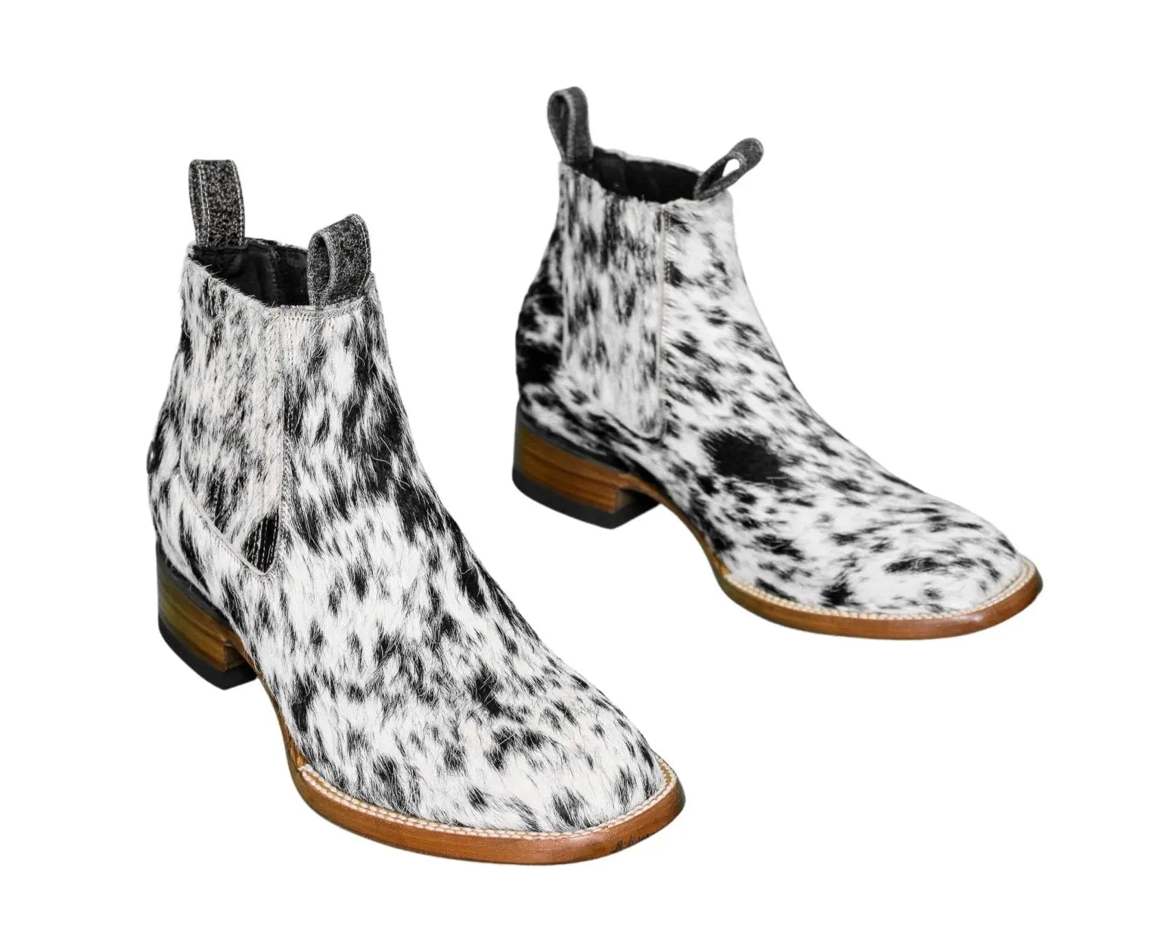Aurora Cowhide Boots – Size 10.5 – Handmade Western Boots for Women