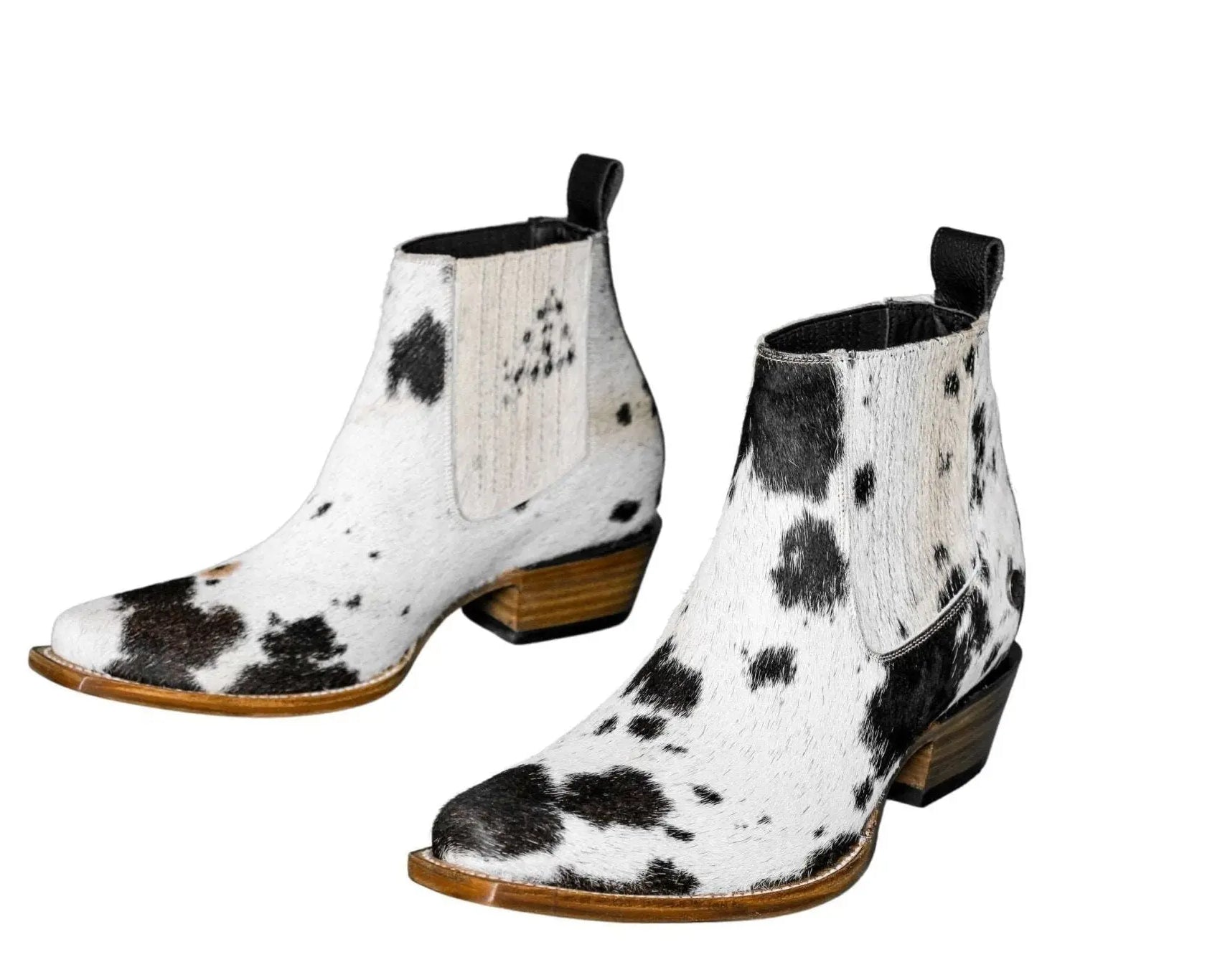 Aurora Cowhide Boots – Size 10.5 – Handmade Western Boots for Women